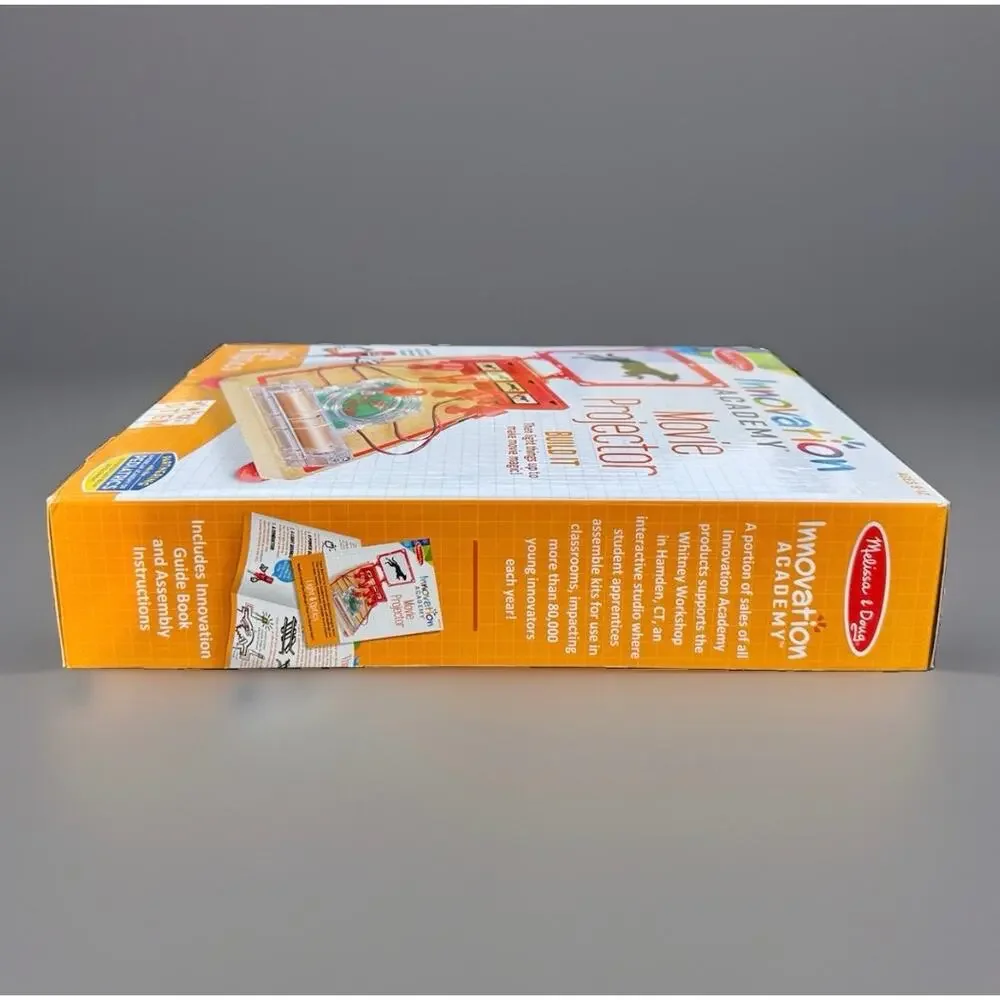 Melissa & Doug Innovation Academy Movie Projector STEM Kit NEW SEALED 30853